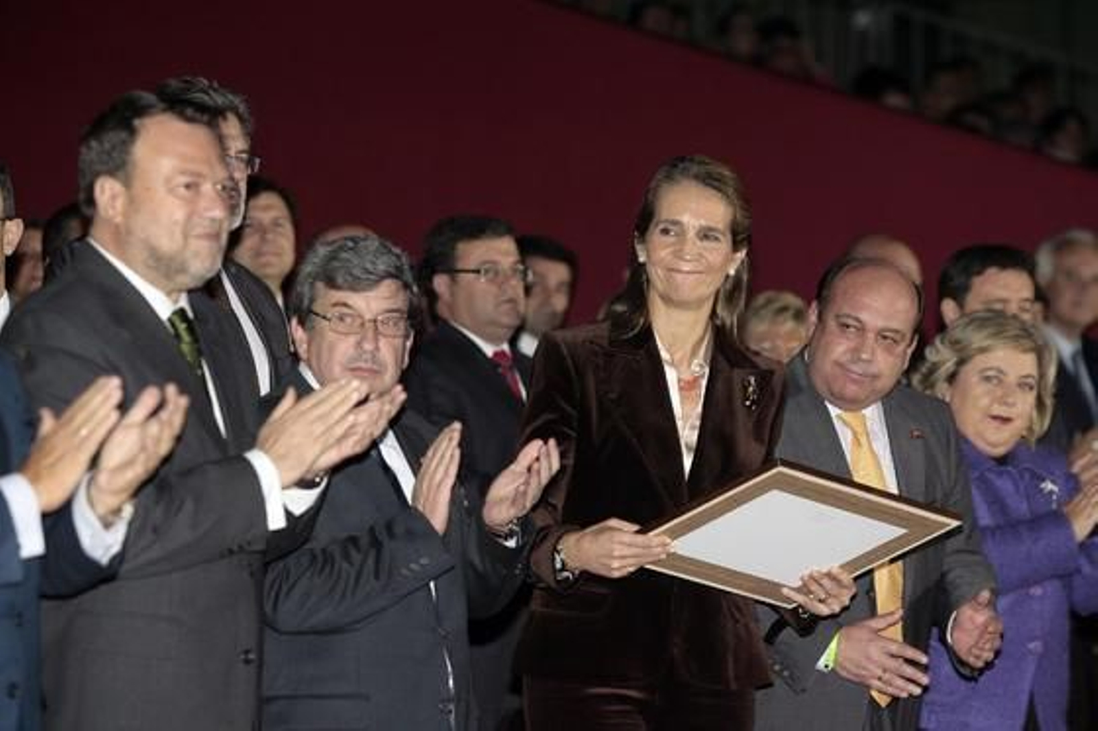 La infanta Elena, en la inauguración de Sicab 2010.

Foto: Juan Carlos Muñoz