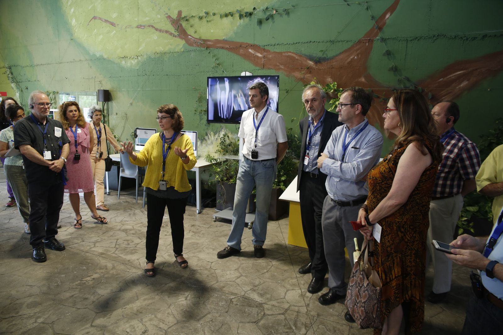 La presentación de la muestra tubo lugar ayer en el Biodomo del museo granadino.