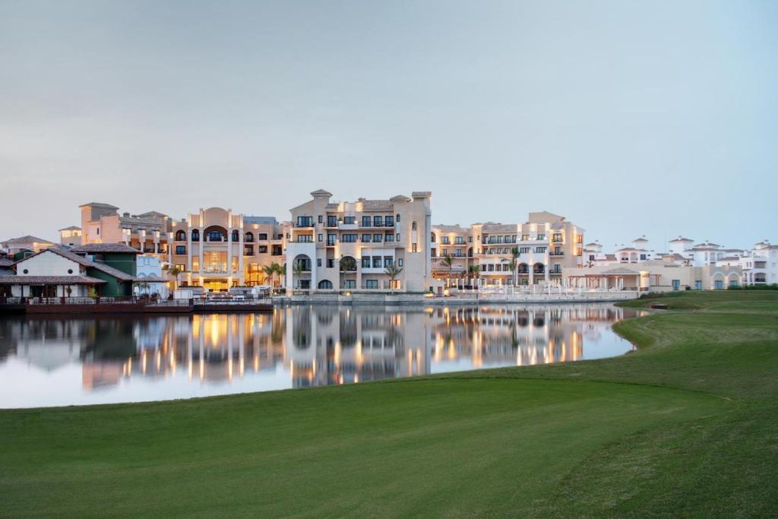 Hermosa imagen del recinto hotelero que acogerá al Cádiz.