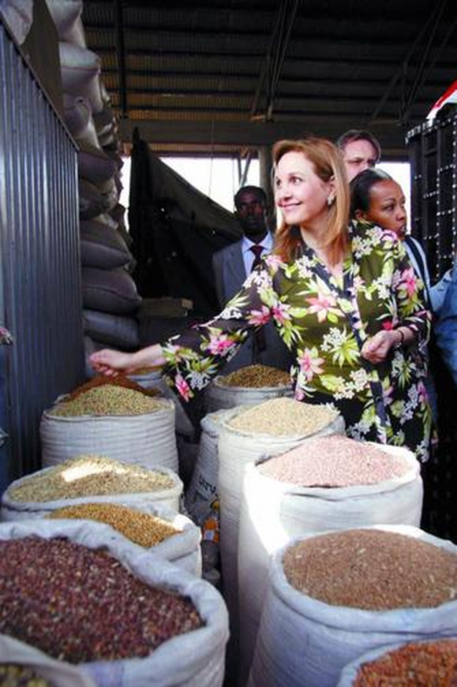 Josette Sheeran, ayer.