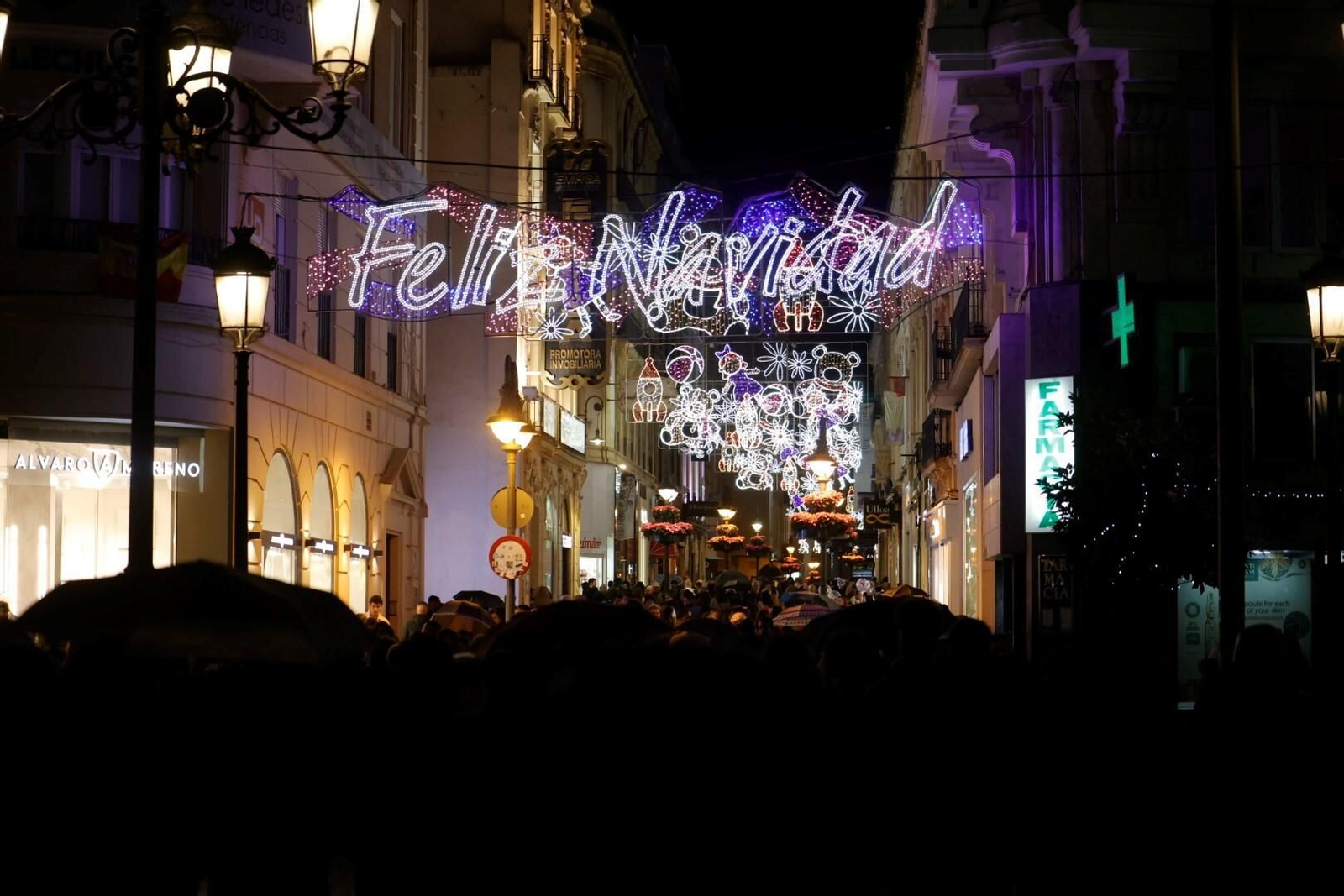 Comercios del centro de Córdoba en Navidad