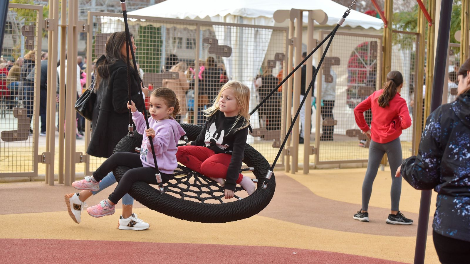 La inauguración del parque Barbésula en Guadiaro, en imágenes