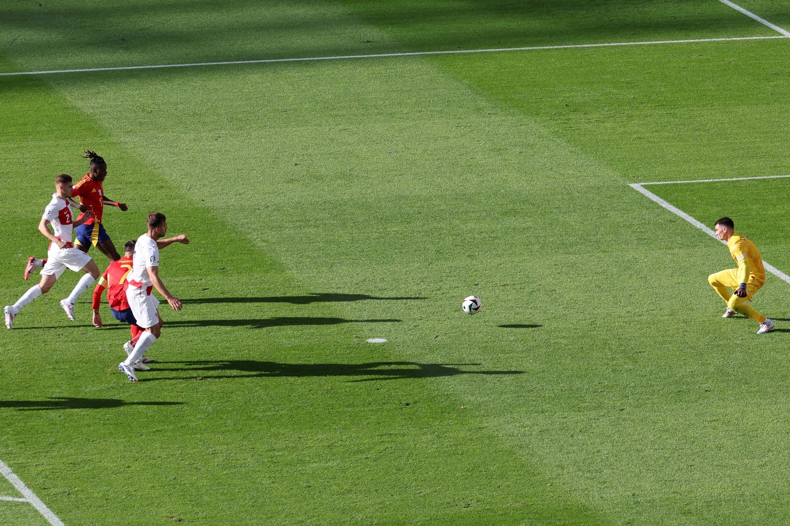 Las fotos del España - Croacia en la Eurocopa de Alemania 2024