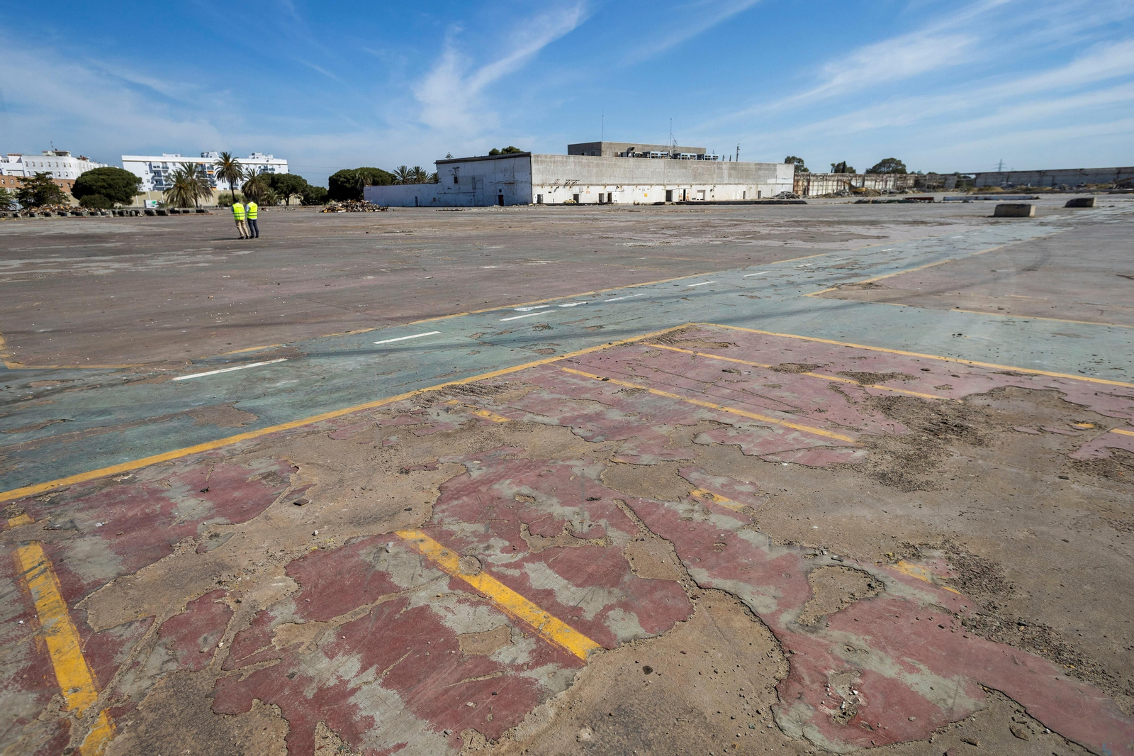 Así están los terrenos de la antigua de Delphi