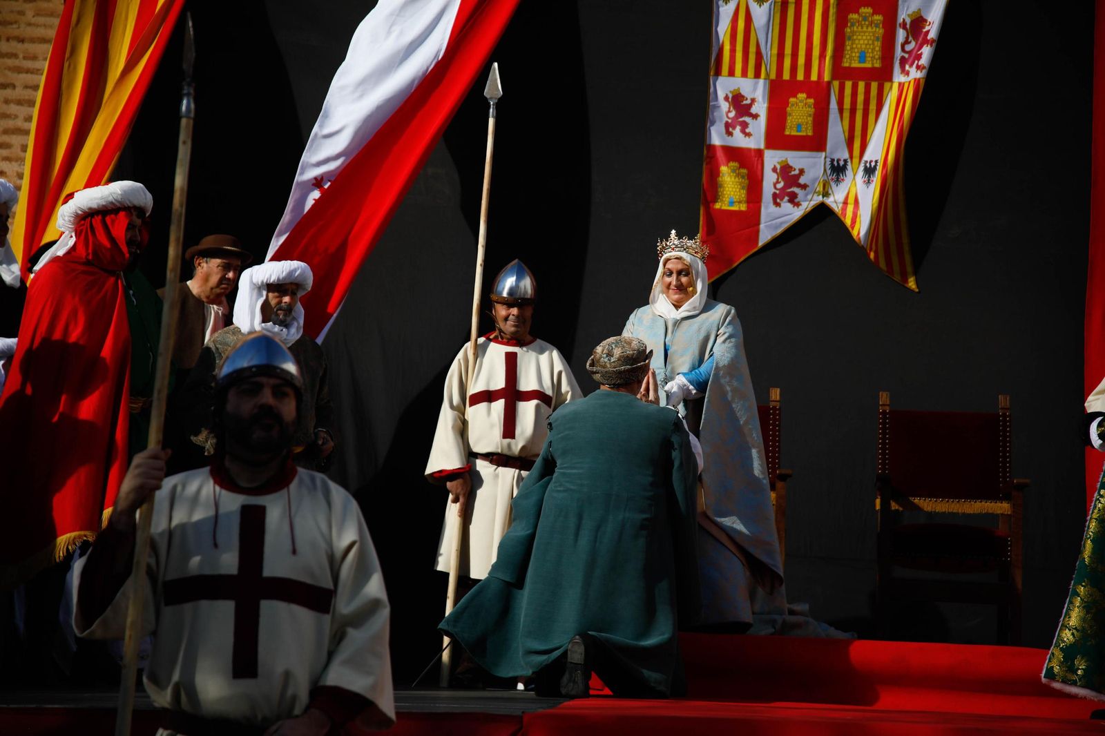 La Recreación de la Pernoctación de los Reyes Católicos en Fiñana, en imágenes