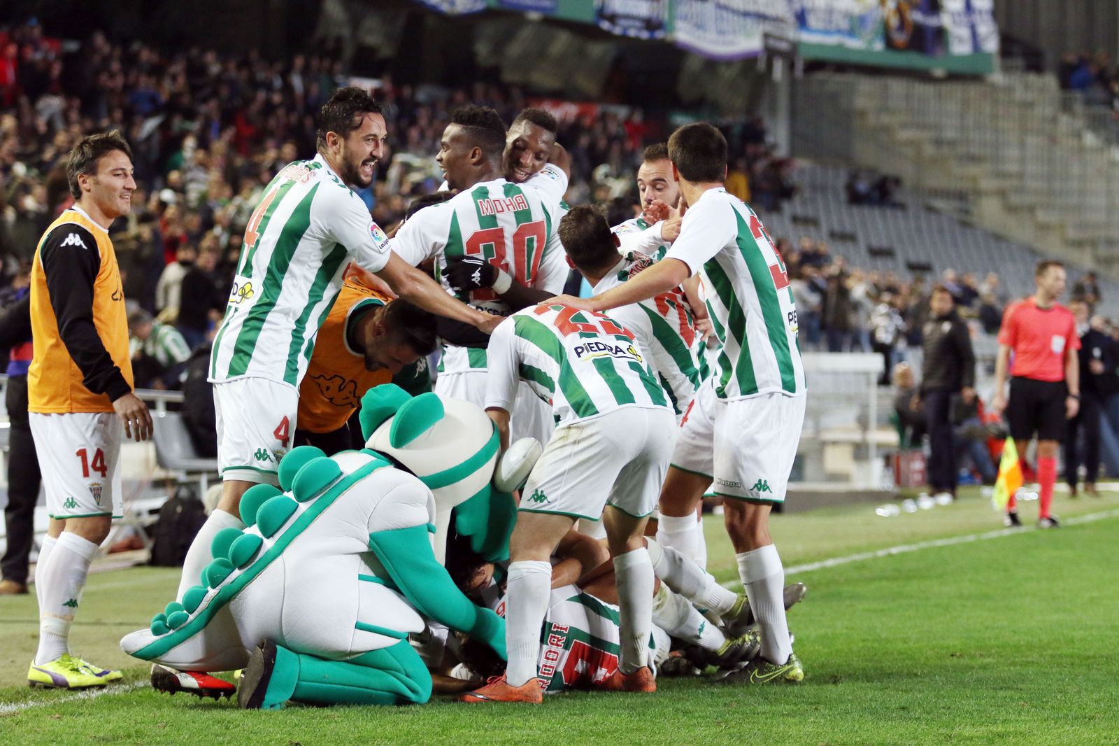 Las imágenes del Córdoba-Málaga