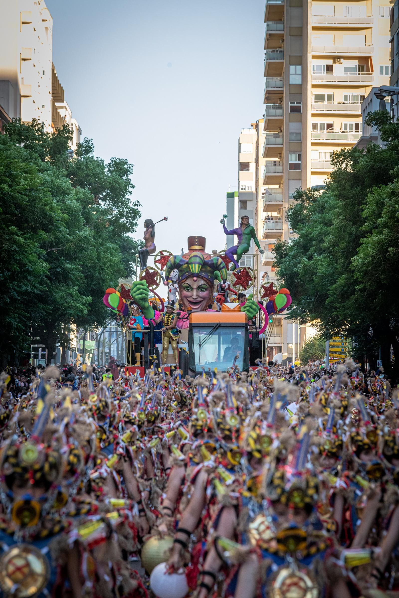 La cabalgata del Carnaval de Cádiz 2022, en imágenes