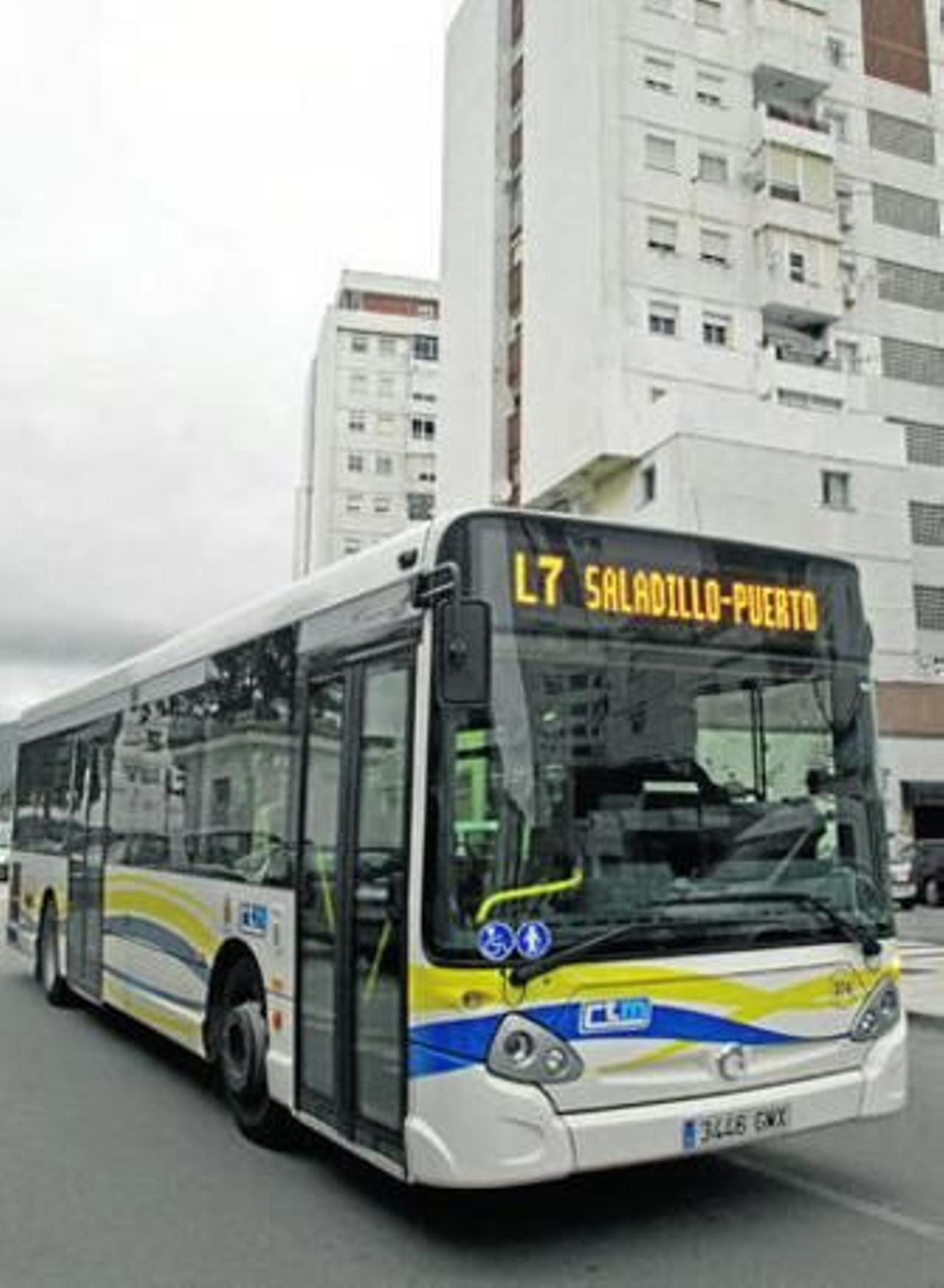 Fotografía de archivo de uno de los autobuses urbanos de CTM-Grupo Ruiz.