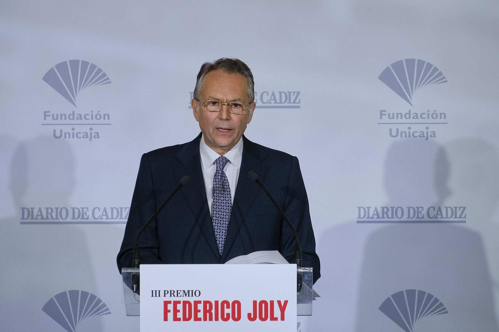 Entrega del premio Federico Joly a Augusto Delkáder