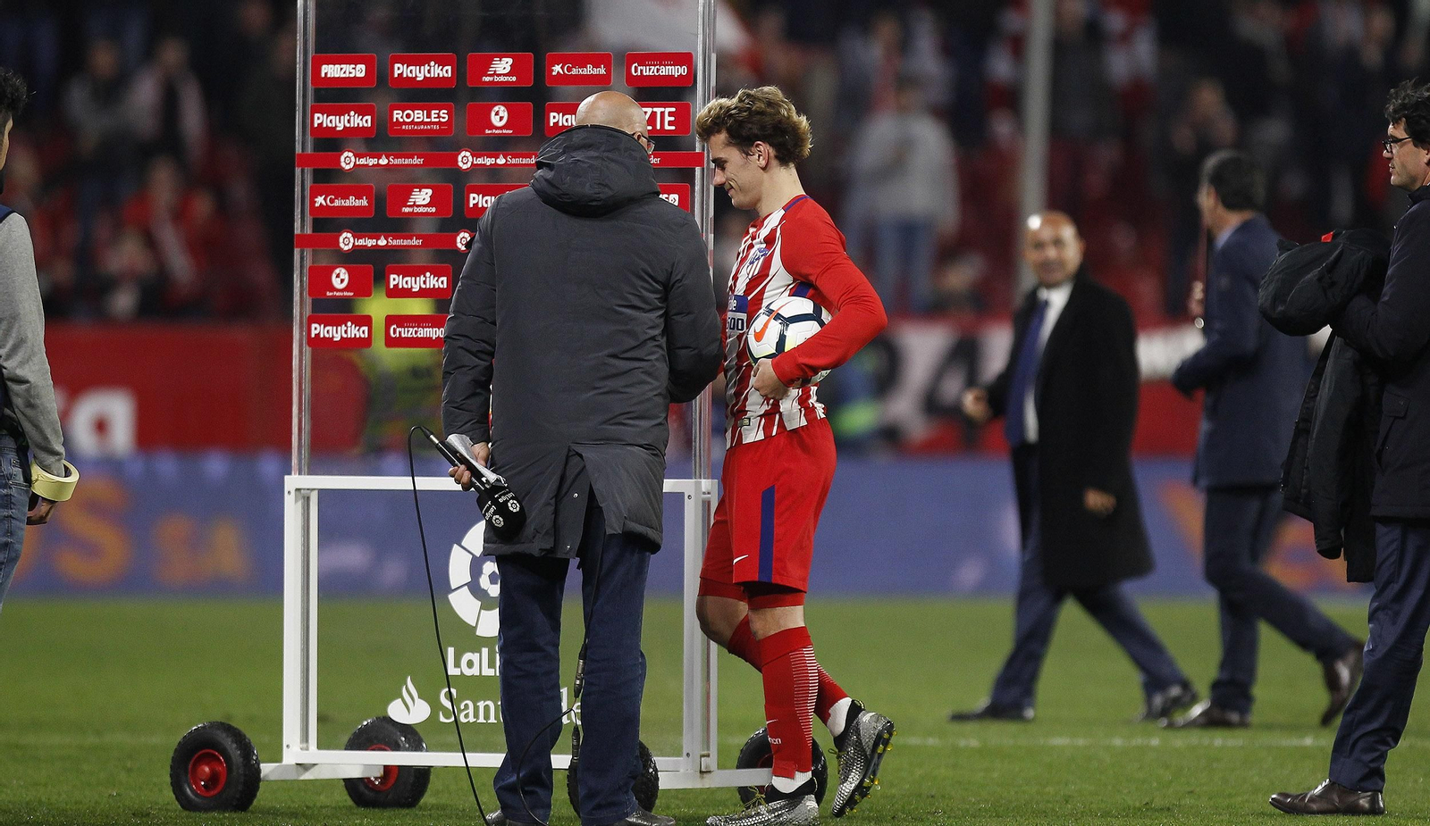 Las imágenes del Sevilla-Atlético de Madrid