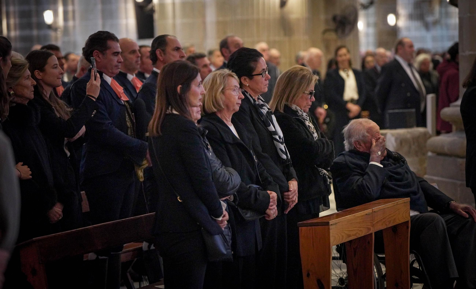 Imágenes del funeral de Álvaro Domecq en la catedral de Jerez