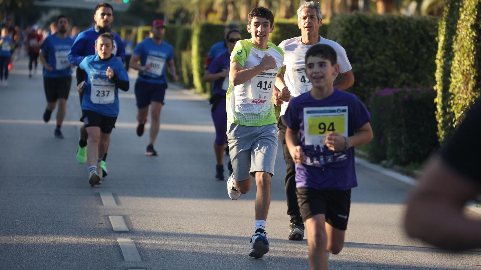 La Carrera del Colegio Fundación Unicaja Sagrada Familia en Ciudad Jardín, en fotos