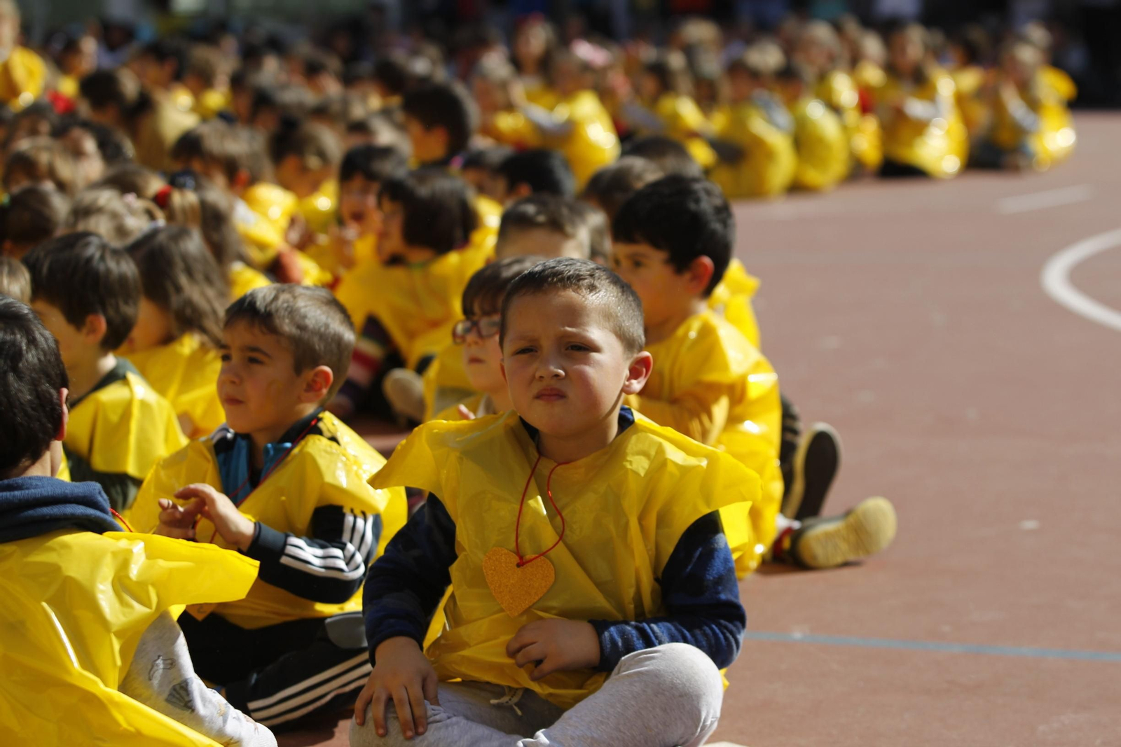 Fotogalería Día Internacional del Niño con Cáncer CEIP Mediterráneo. Almería
