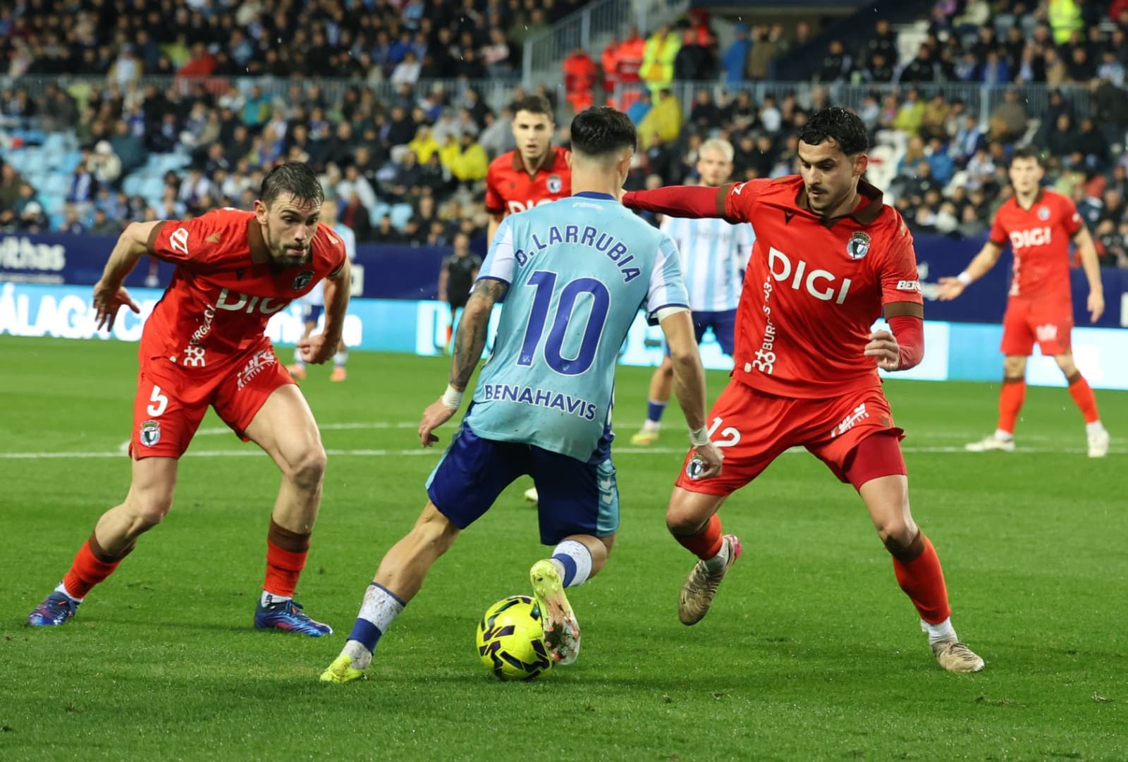 Las fotos del Málaga CF-Burgos