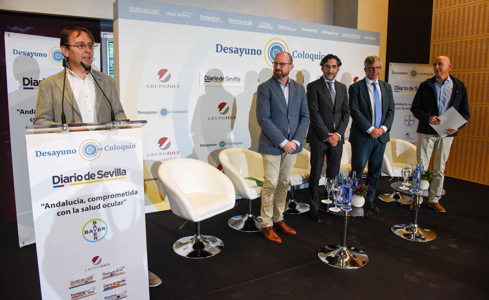 Desayuno - Coloquio, Andalucía, comprometida con la salud ocular