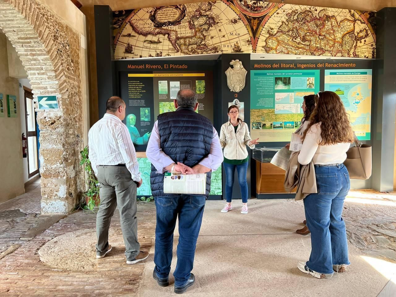 Visita de turoperadores a la provincia de Huelva.