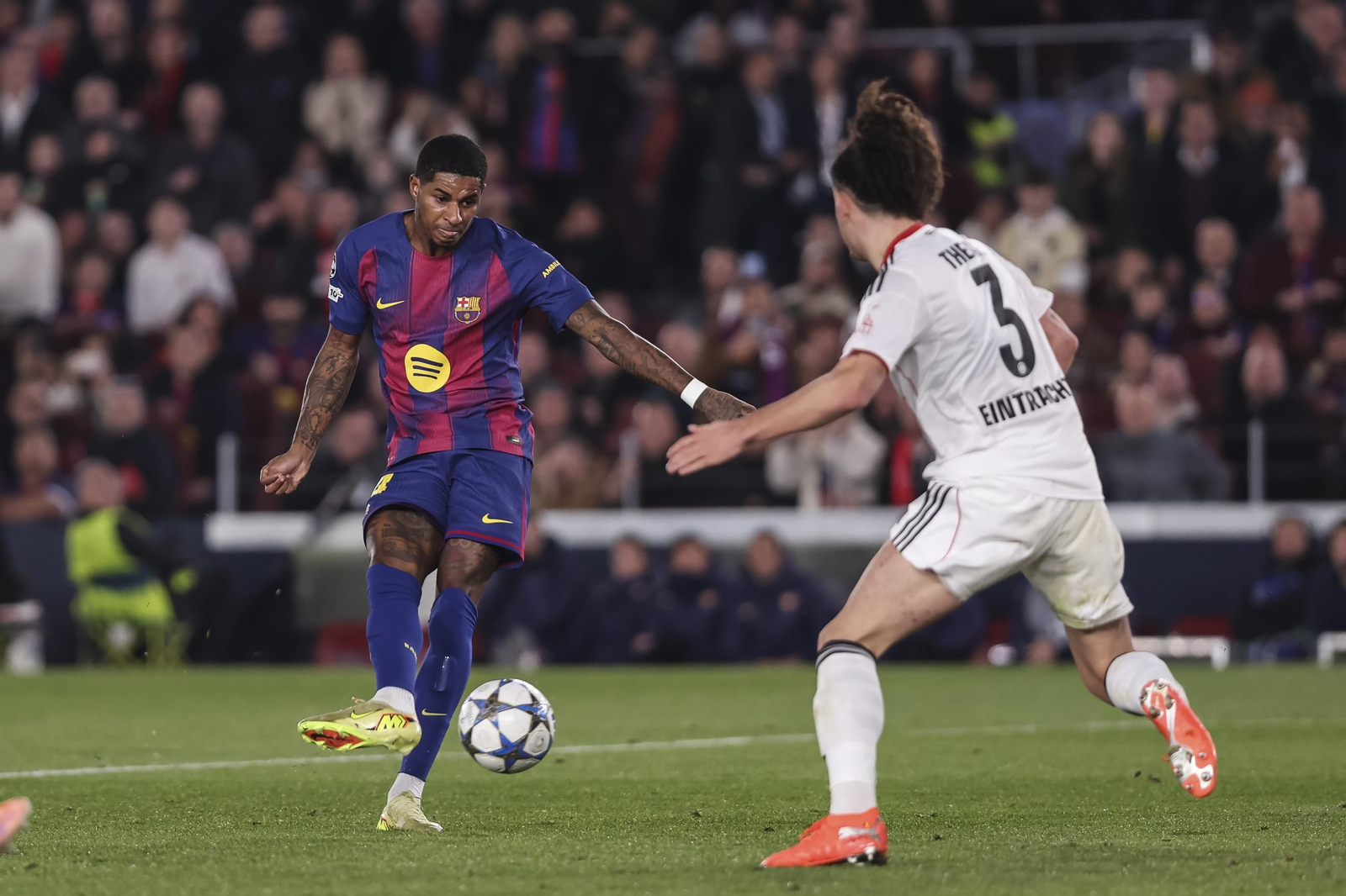 Las fotos del Barcelona-Eintracht Frankfurt