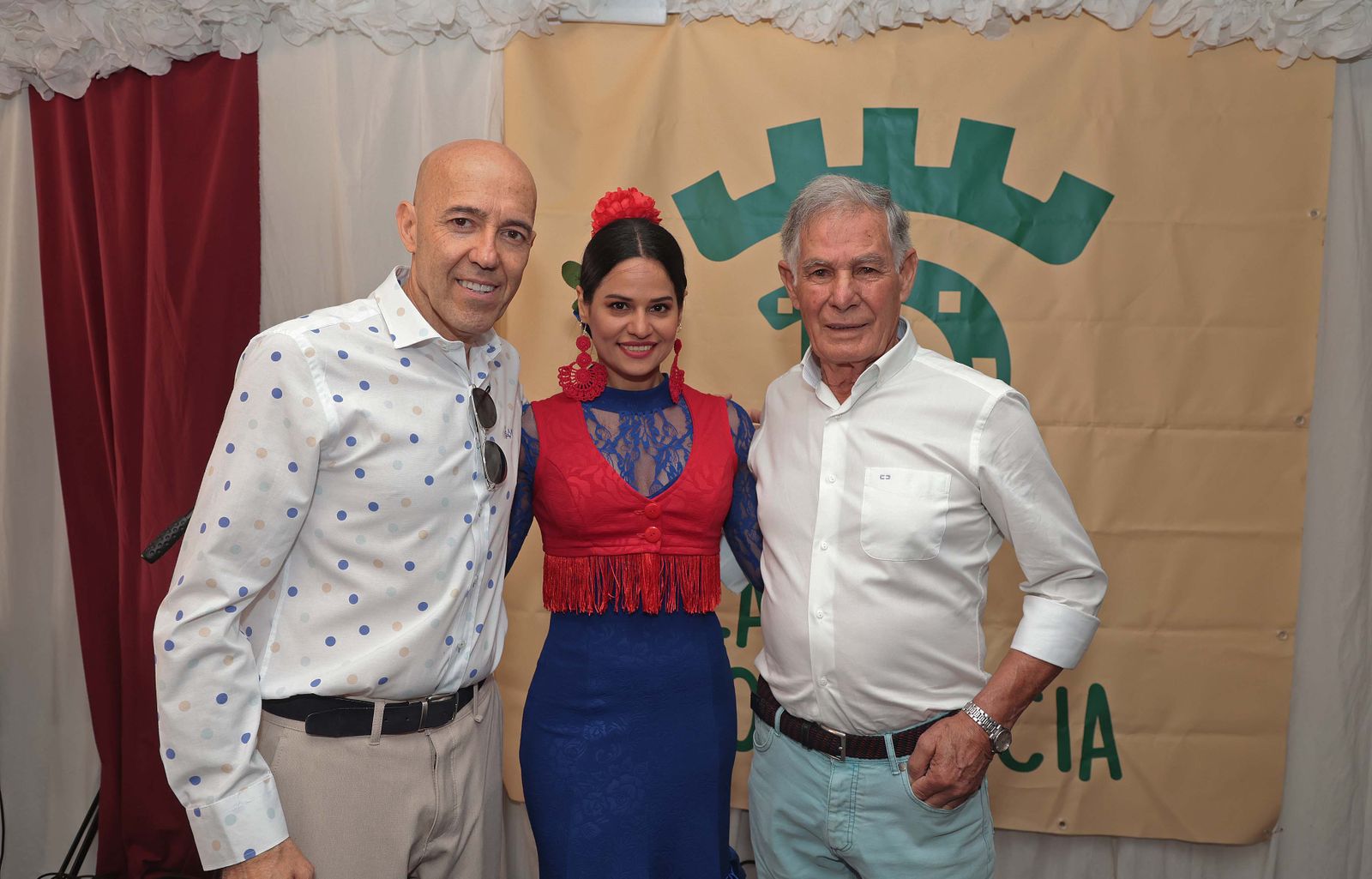 Imágenes de la recepción en la caseta La Providencia en la Feria Real de Algeciras