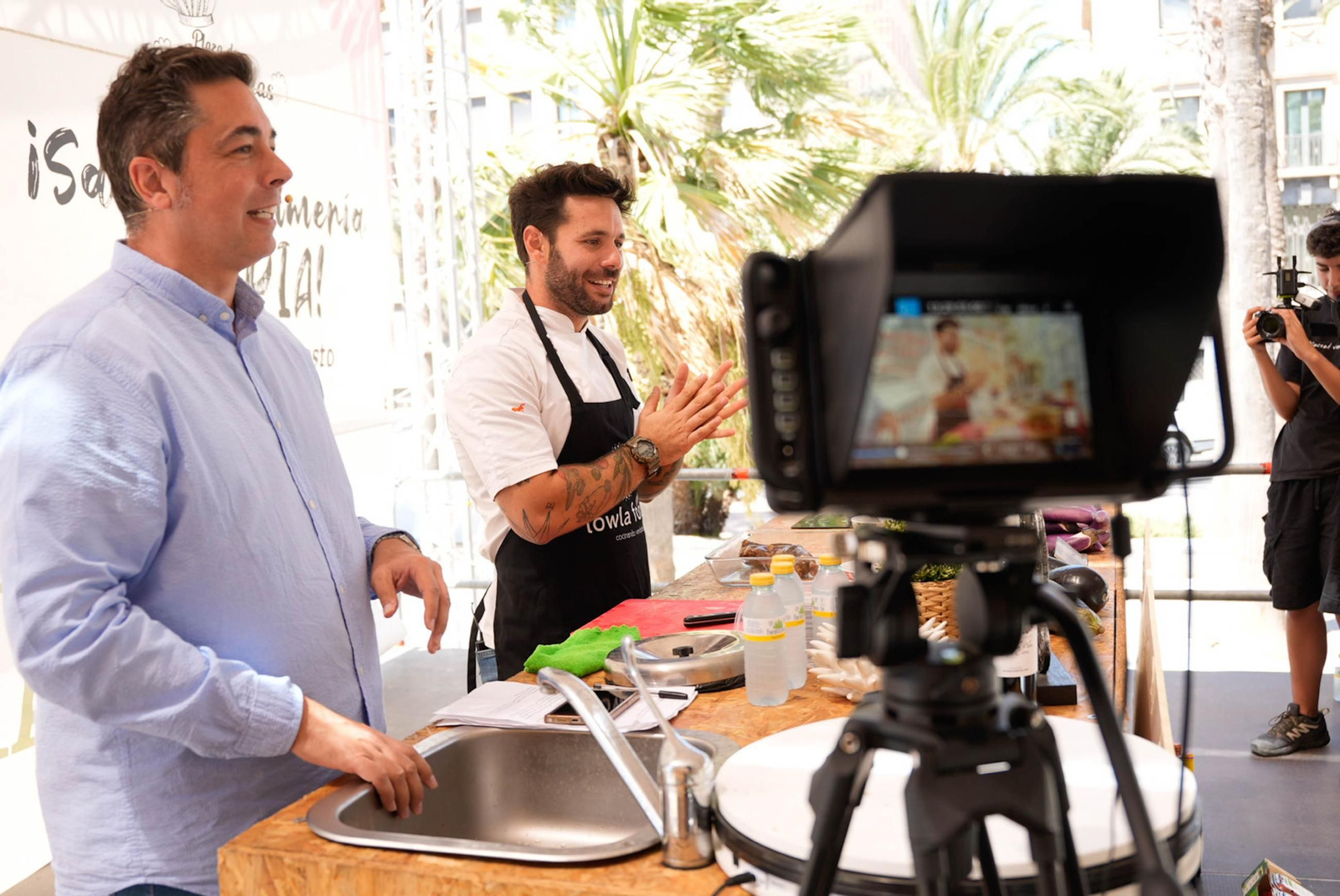 Las mejores imágenes de los showcookings del Obrador Las Pitas y Bosco Benítez