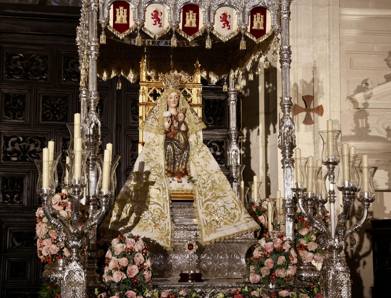 La Virgen de Valme, Consolación y Setefilla ya están en la Iglesia del Sagrario