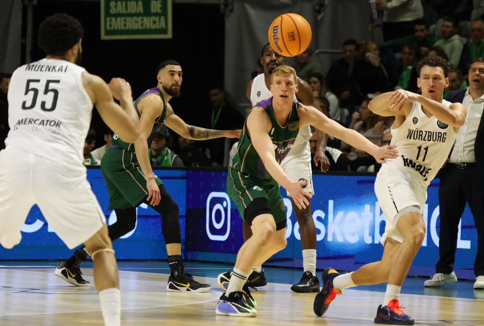 Las fotos del Unicaja - Wurzburg de BCL