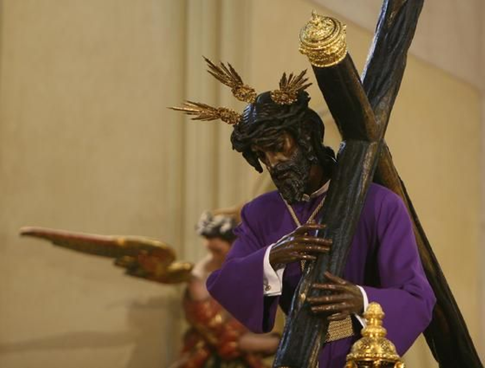 Nuestro Padre Jesús de la Salud, de la Hermandad de los Gitanos.

Foto: Jose Angel Garcia