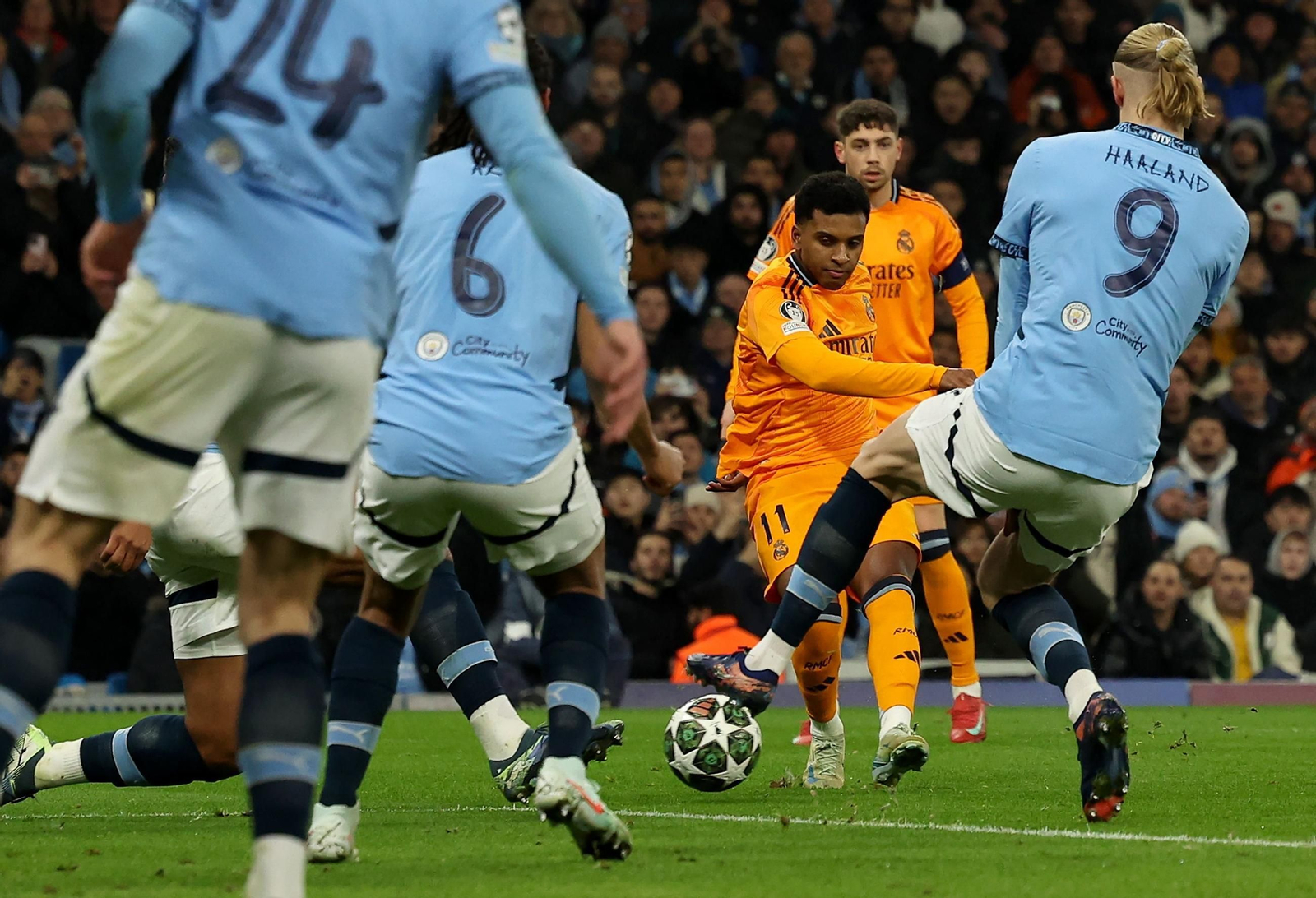 Las fotos del Manchester City - Real Madrid