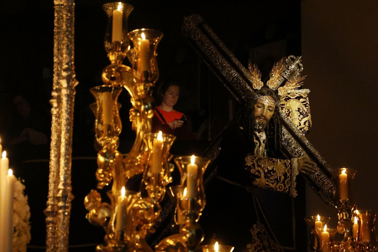 El Rico en el Miécoles Santo en Málaga, en imágenes