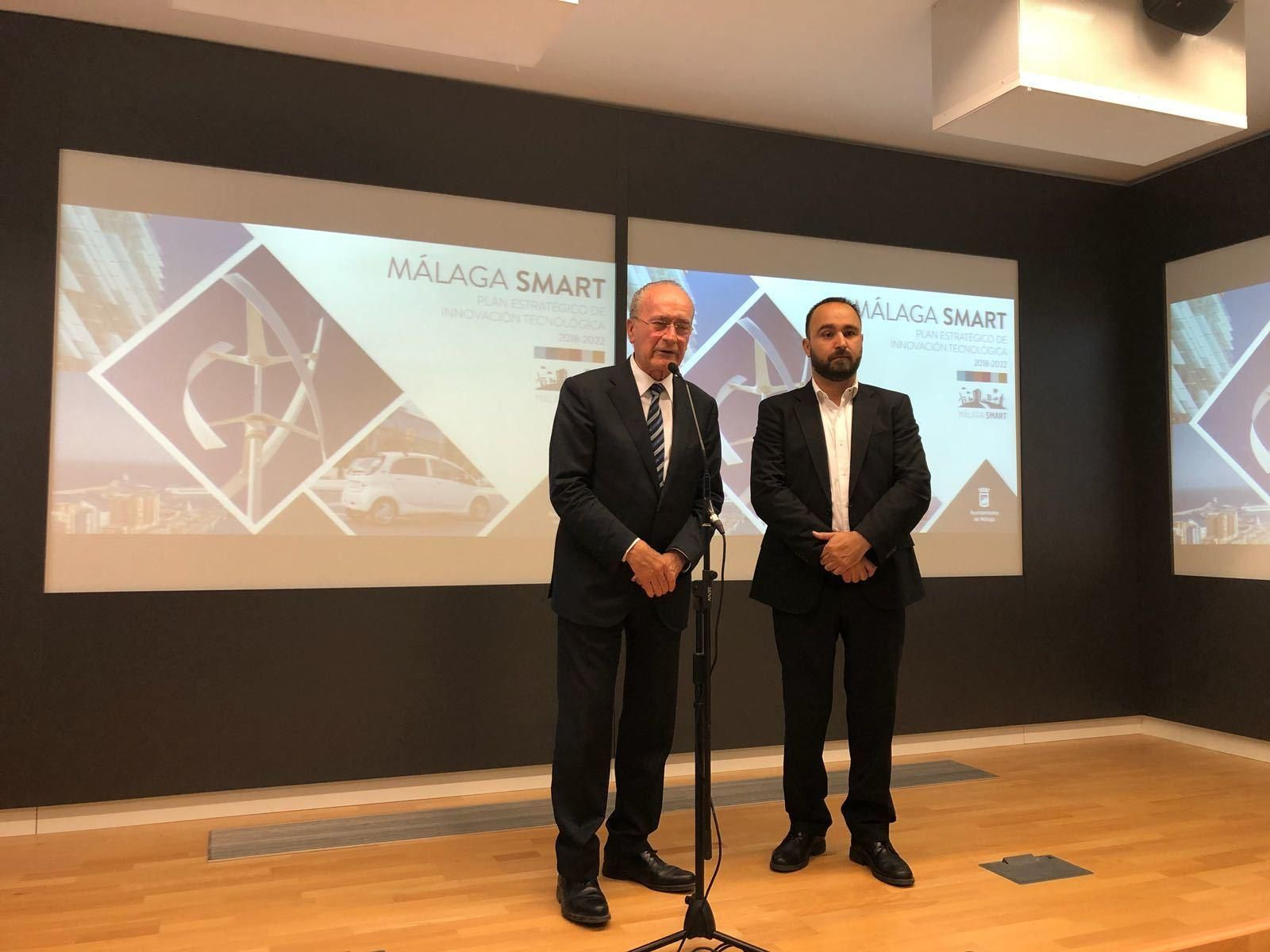 Francisco de la Torre y Mario Cortés, esta mañana