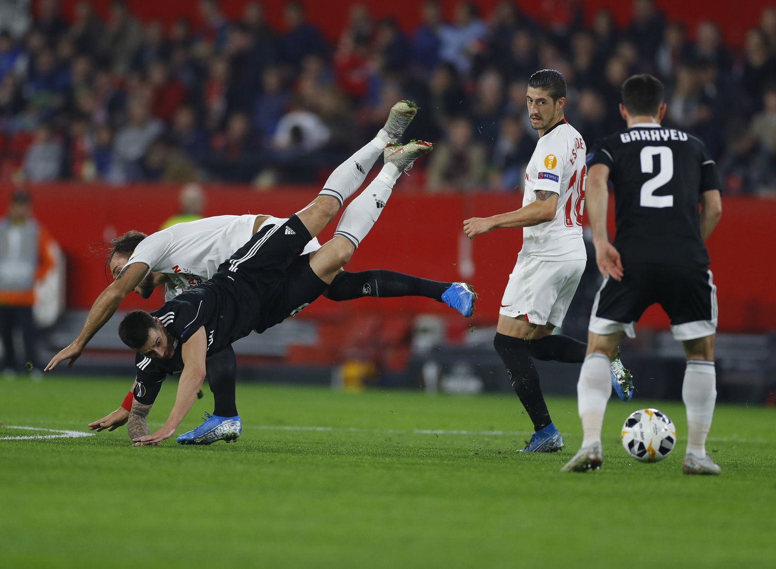 La imágenes del Sevilla fc-Qarabag Fk