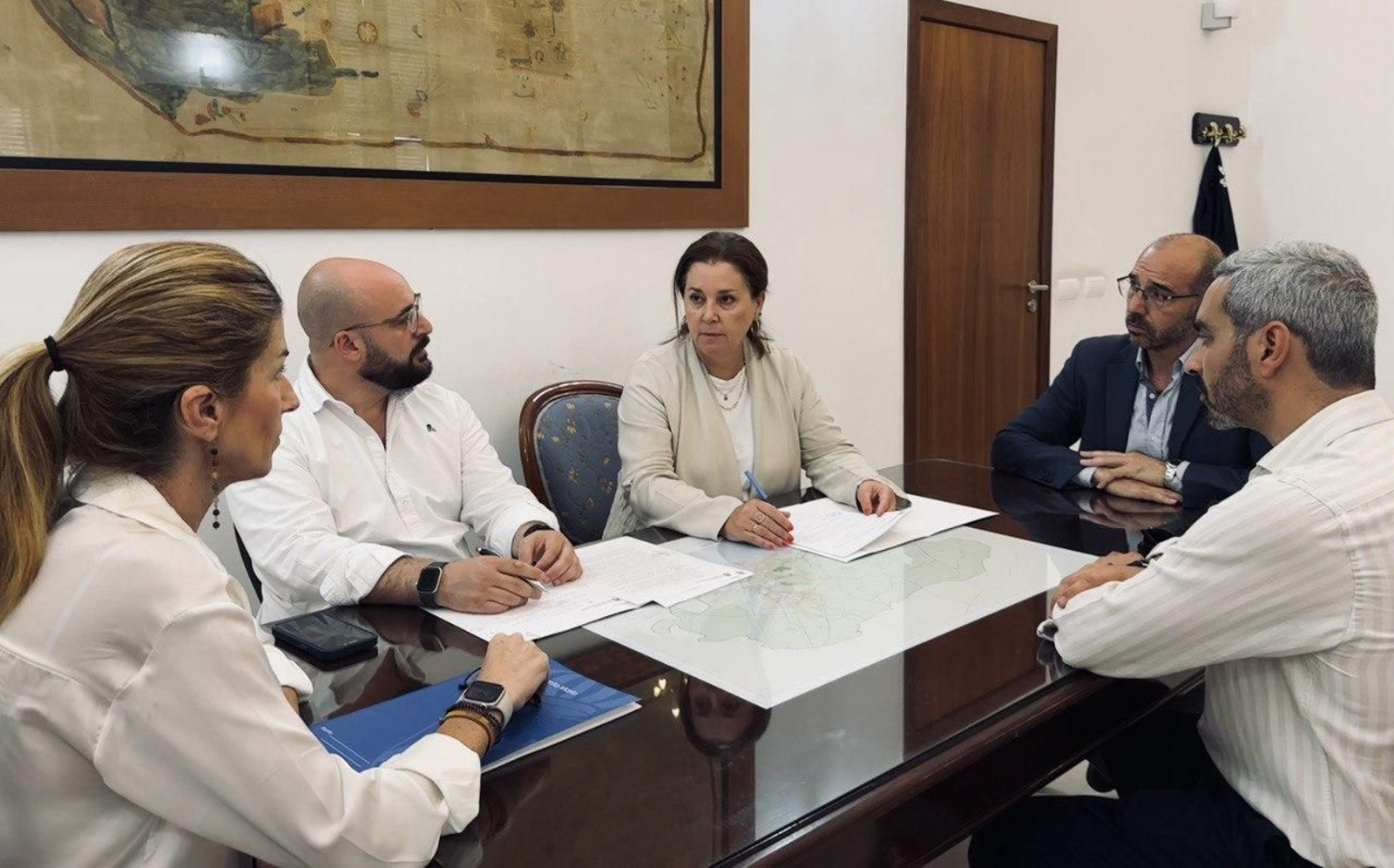 Reunión con representantes del Colegio de Arquitectos