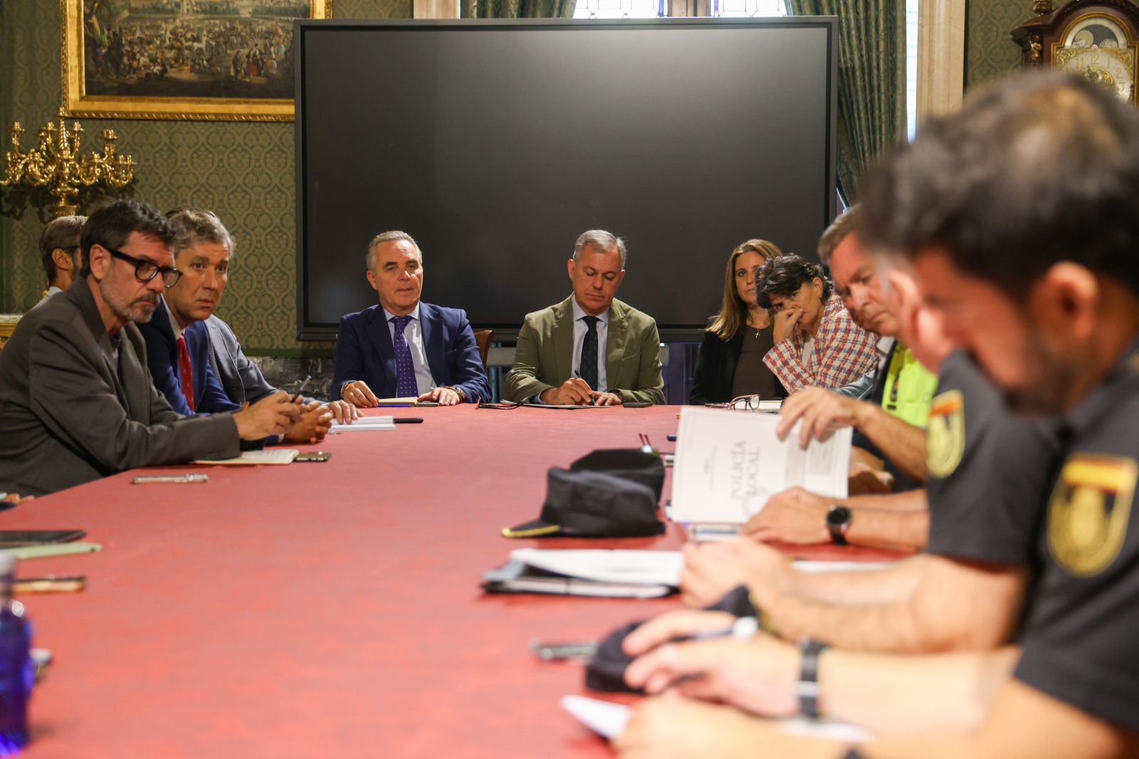 Reunión mantenida este viernes.