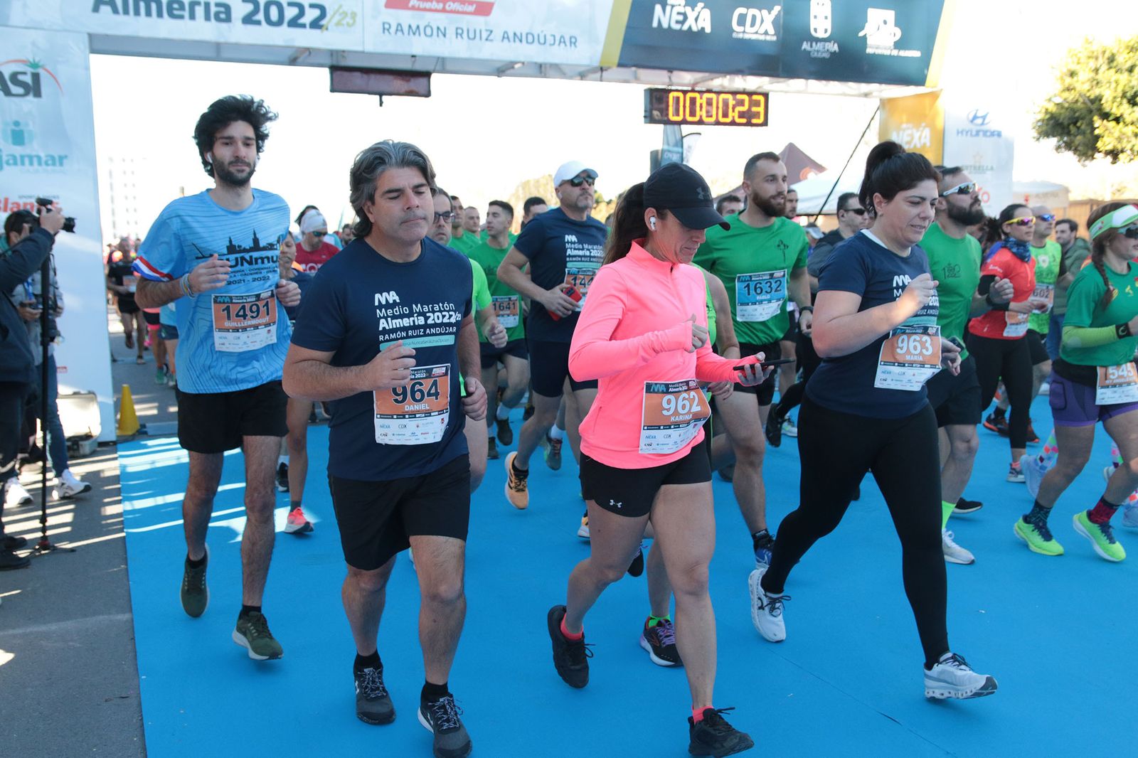 Las imágenes del Medio Maratón de Almería 2022-23