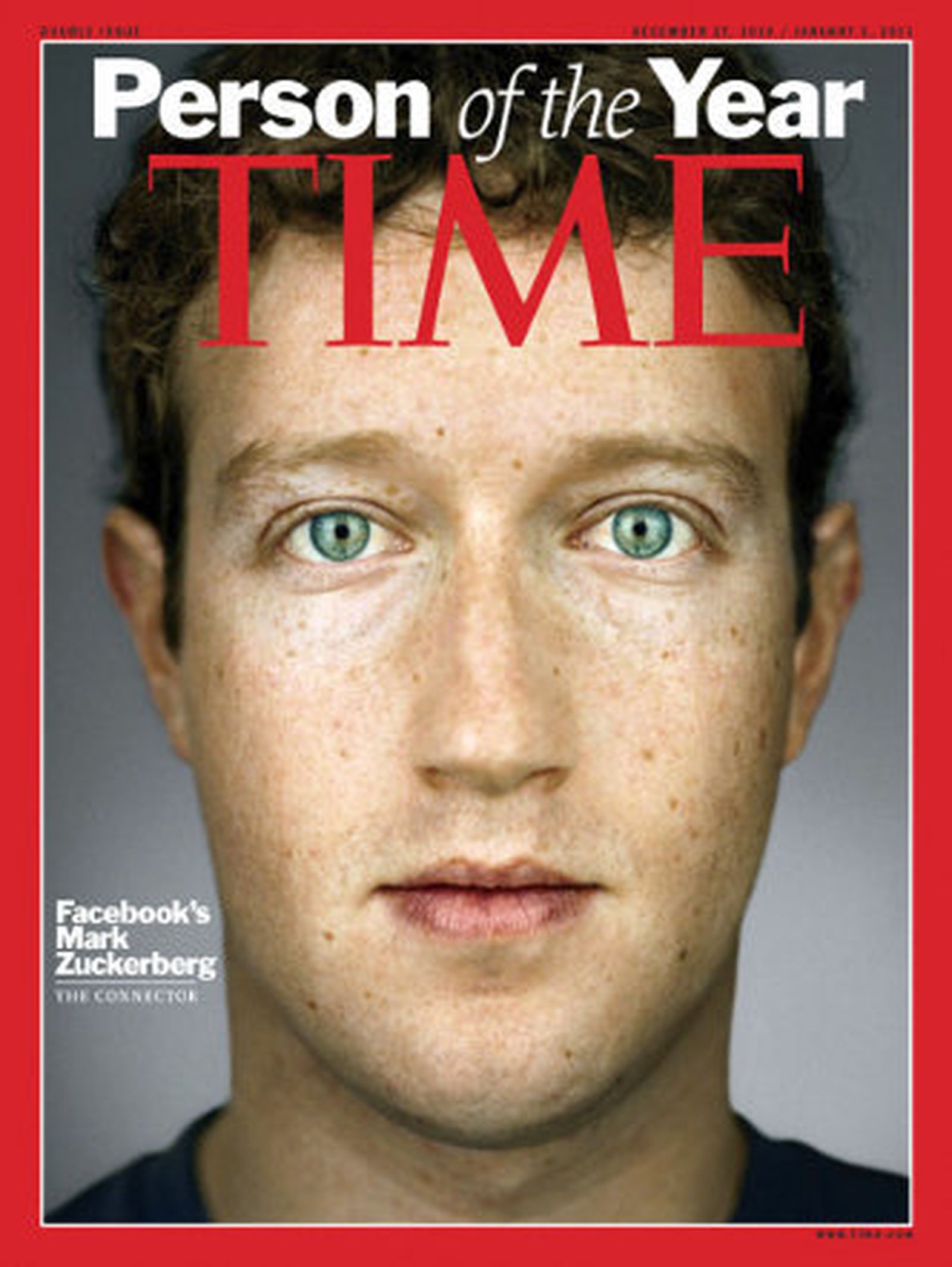 Zuckerberg es el personaje del año para 'Time'