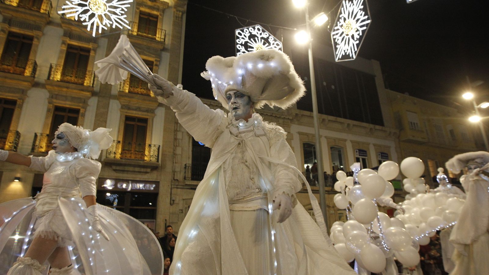 Participantes de uno de los pasacalles