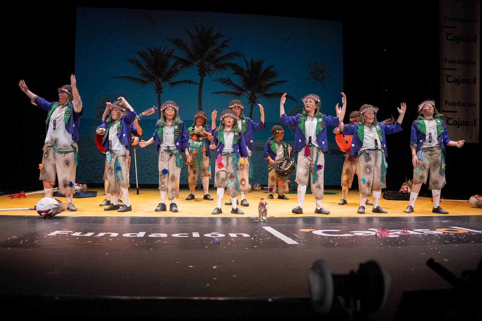 Las mejores imágenes de la cuarta semifinal de infantiles del COAC 2026