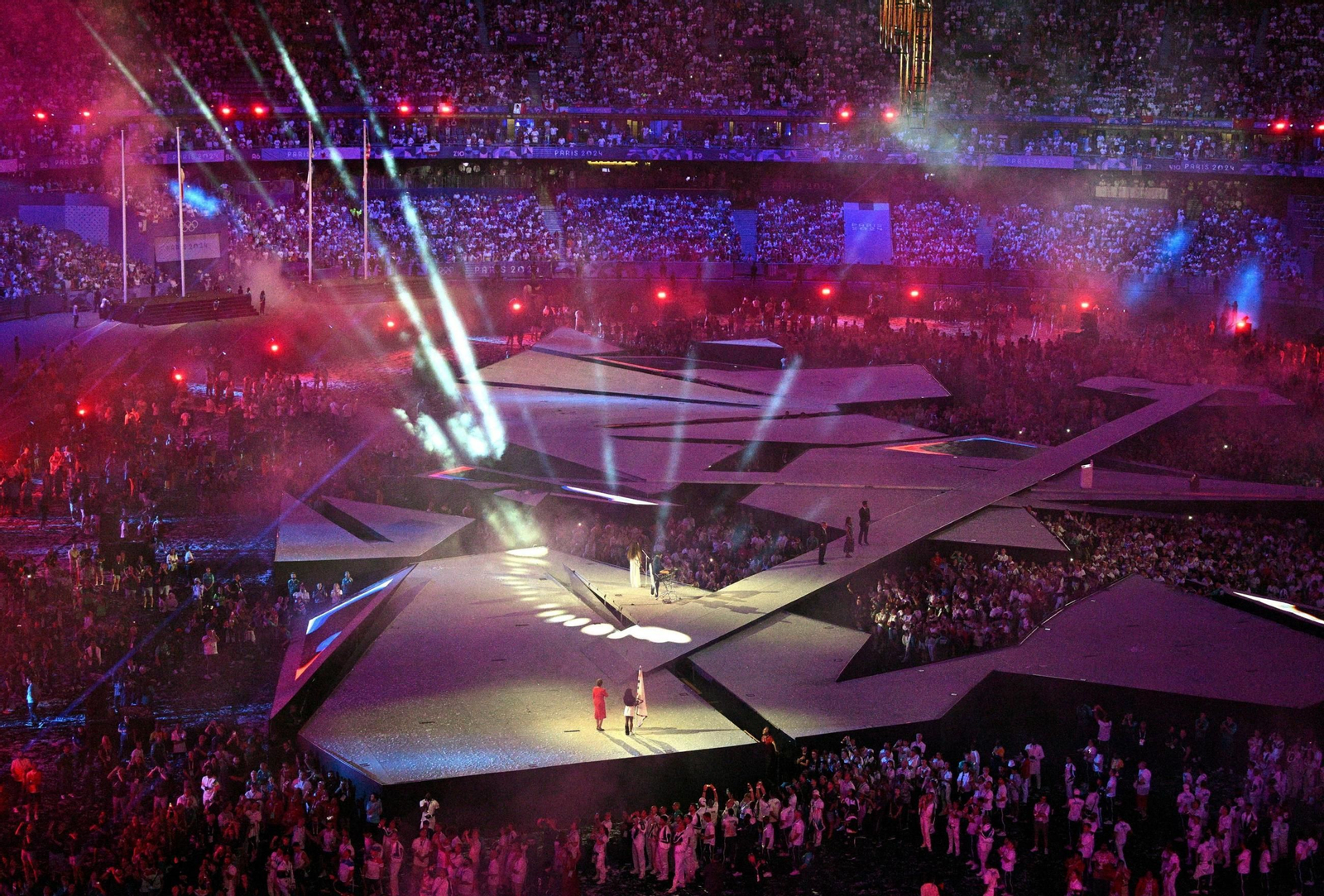 Las fotos de la ceremonia de clausura de los Juegos Olímpicos París 2024