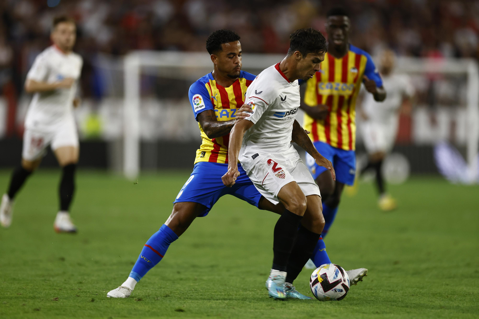 Las imágenes del Sevilla-Valencia