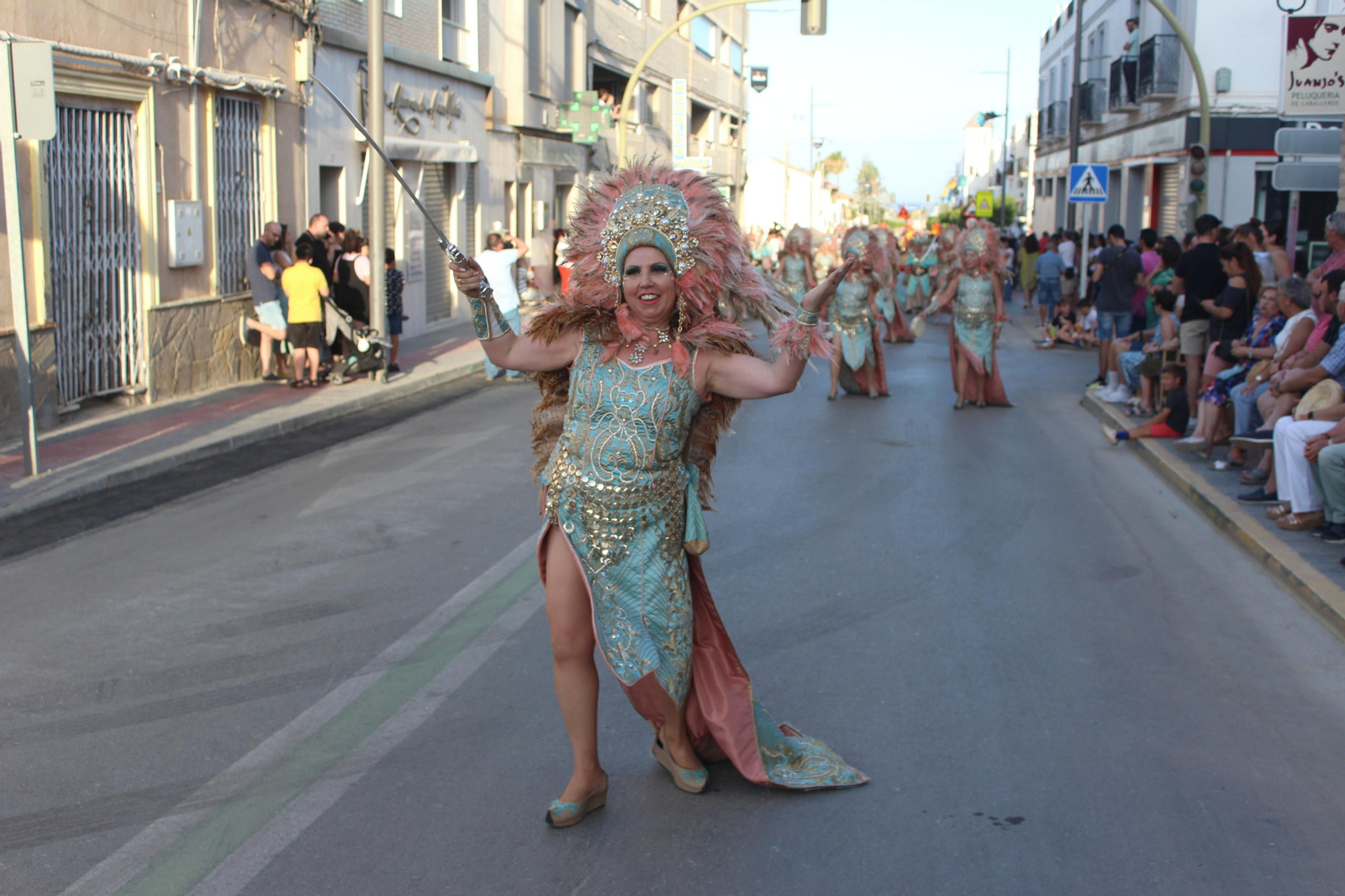 El desfile de Moros y Cristianos de Vera, en imágenes