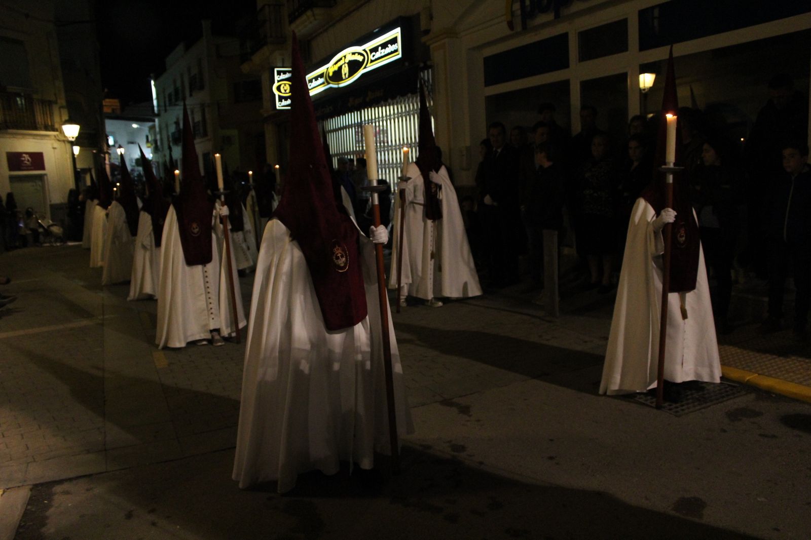 Imágenes de la procesión del Jueves Santo en Vera
