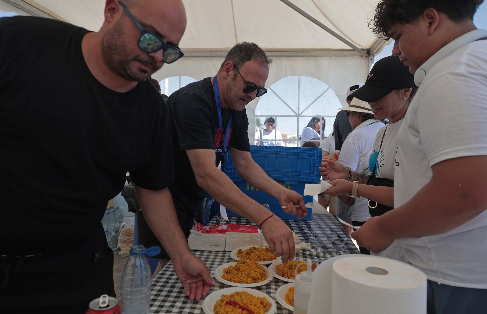 Fotos del festival evangélcio de la juventud en La Línea