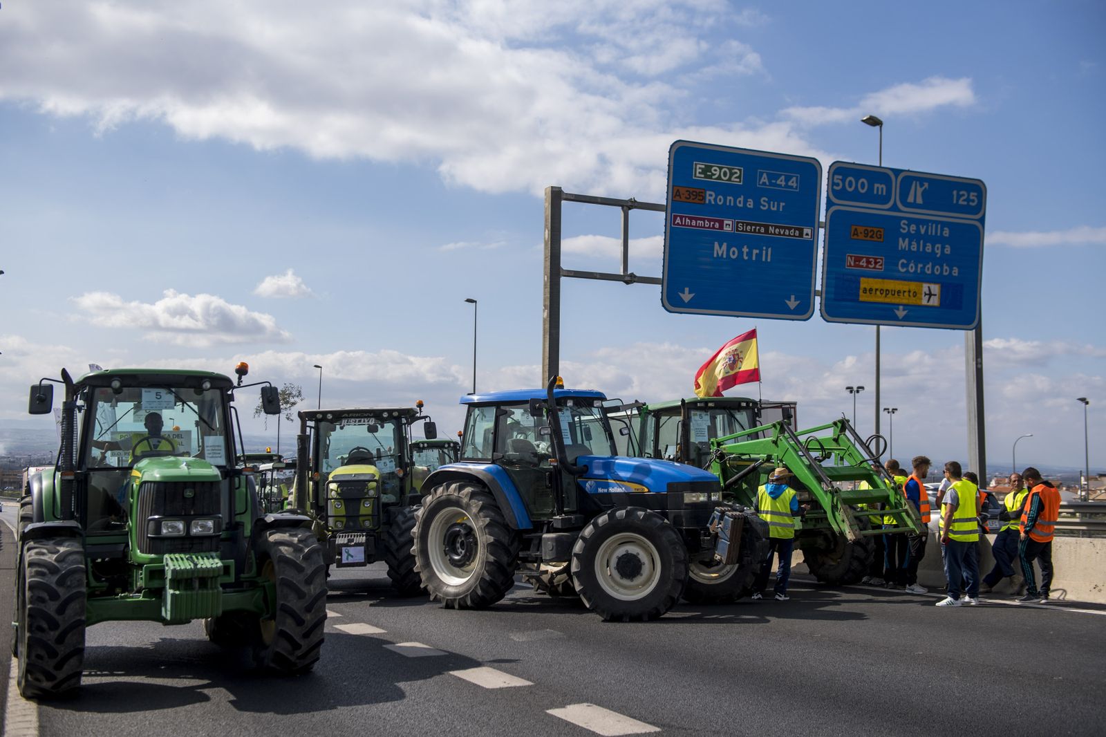 Curiosidades: las mejores fotos de la manifestación del campo en Granada
