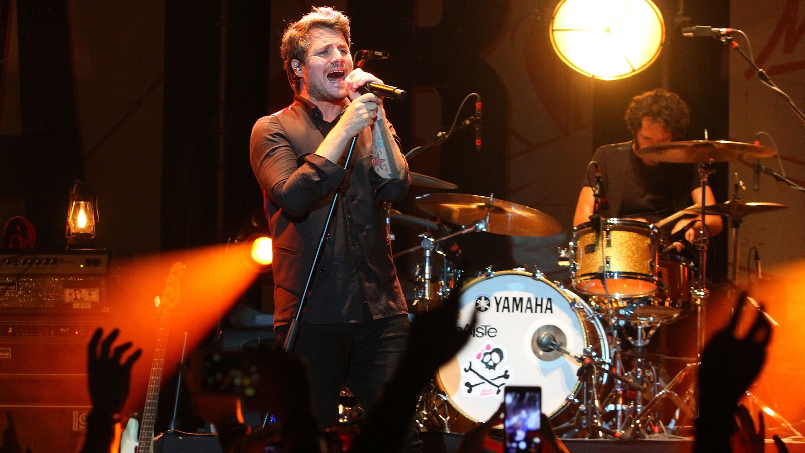 Dani Martín en uno de sus últimos concierto.