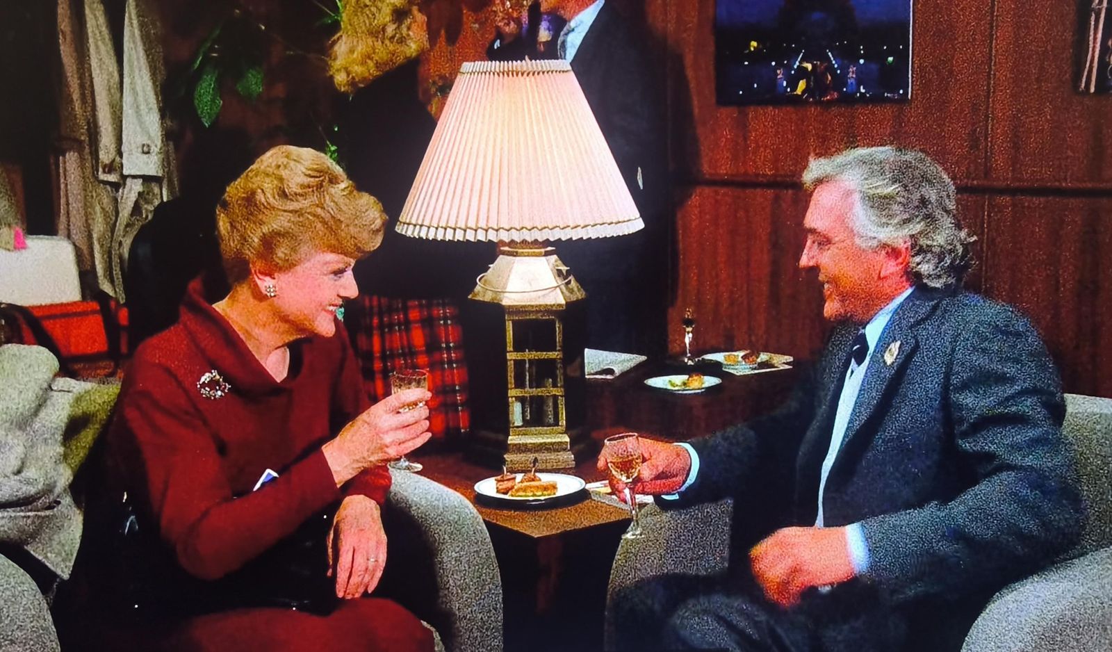 El medium dry sherry  en un capitulo de la popular serie americana 'Se ha escrito un crimen'.