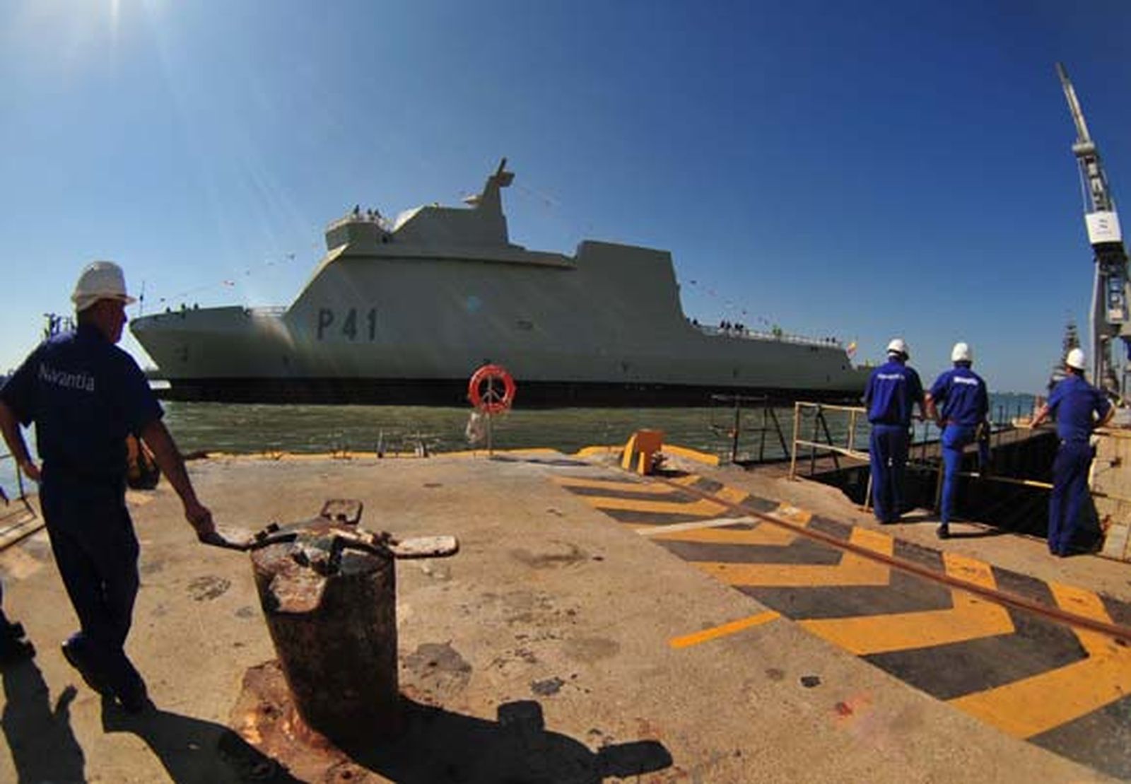 La Armada recibe su segundo Buque de Acción Marítima, 'Rayo'
