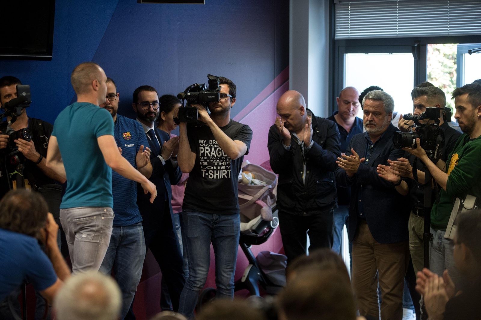 El adiós de Andrés Iniesta, en imágenes