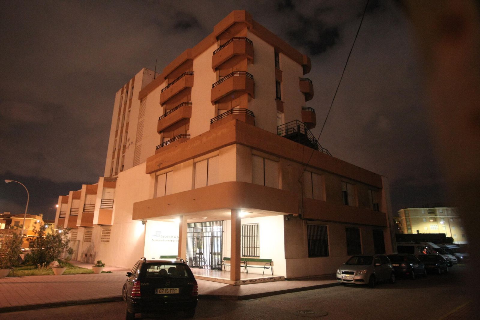 La residencia de ancianos de la Diputación.