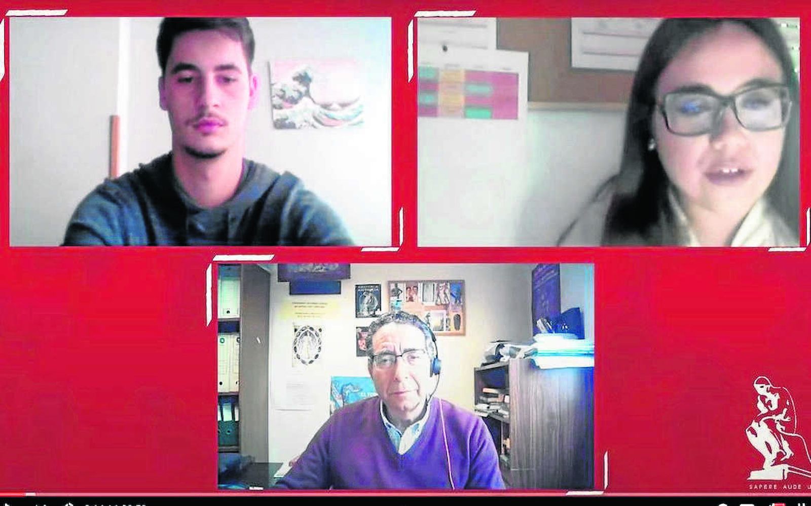 Una de las charlas de Sapare Aude sobre la sexualidad en la historia, a través de su canal de Youtube.