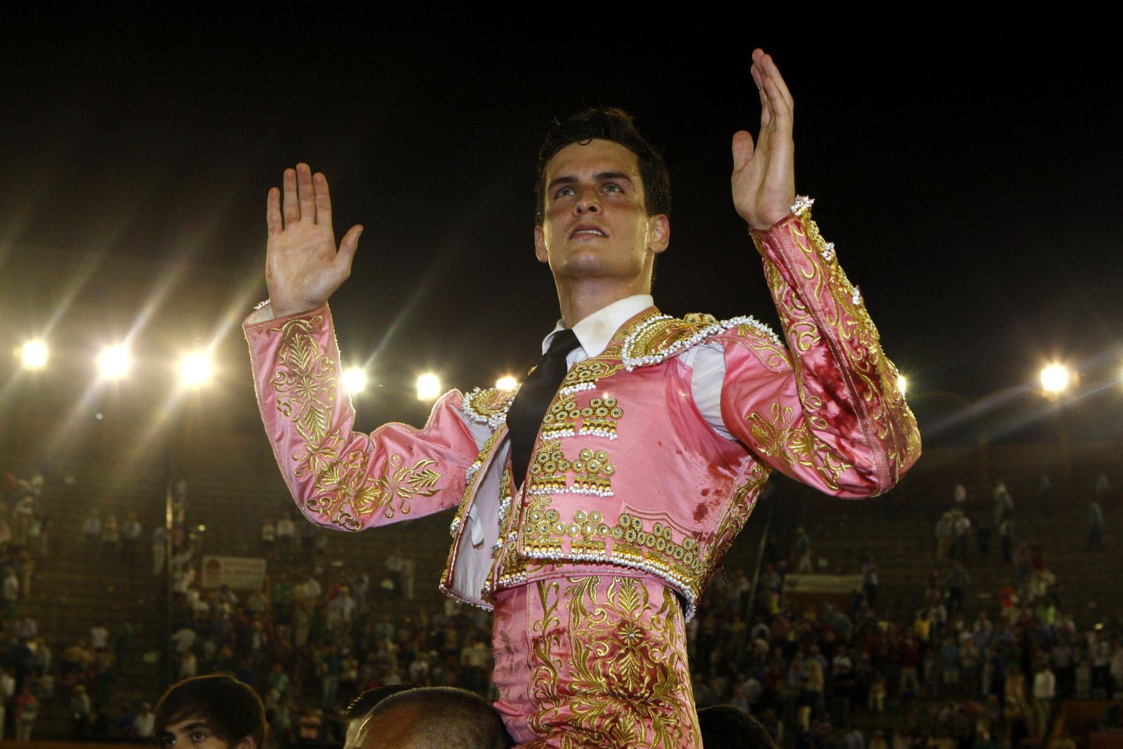 David Galván, Julio Benítez 'El Cordobés' y Joao Moura.