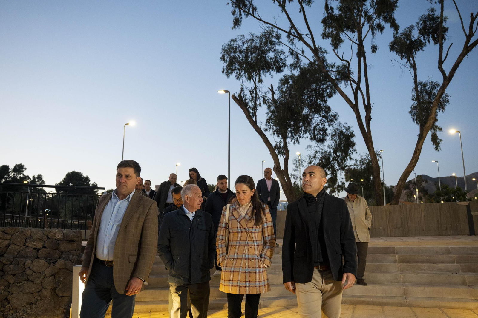 Las imágenes de la inauguración de la primera fase de la adecuación de la Rambla San Antonio de Aguadulce